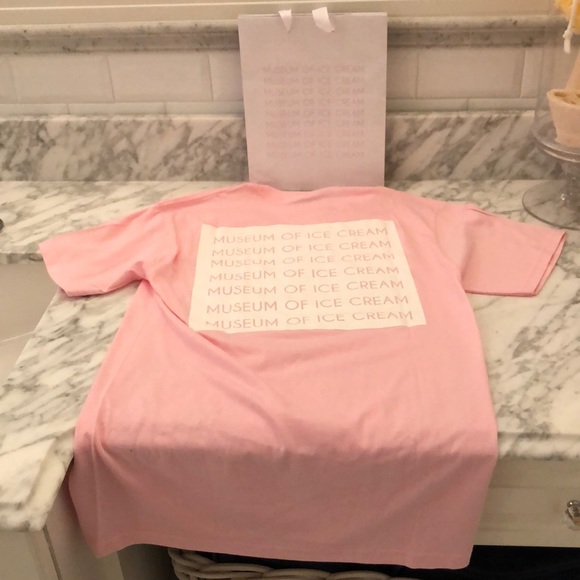 New! Museum of Ice Cream “I scream” Pink T- shirt - Picture 6 of 6